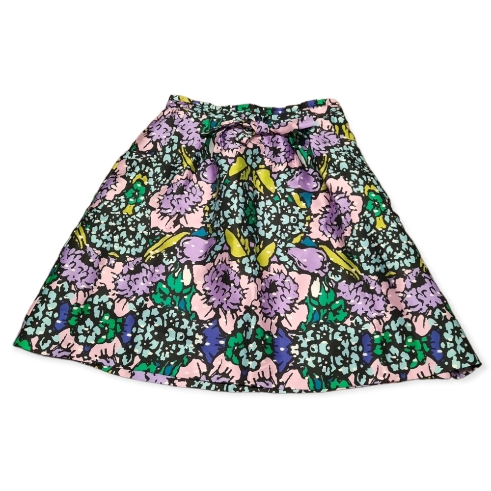 Melissa McCarthy Seven7 A-Line Floral Skirt